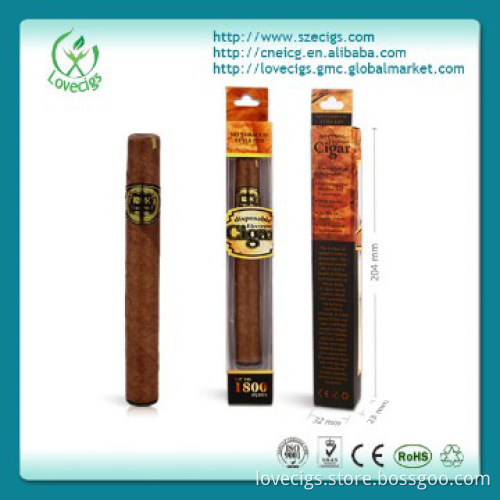 wholesale super best disposable e cigar 1800puffs